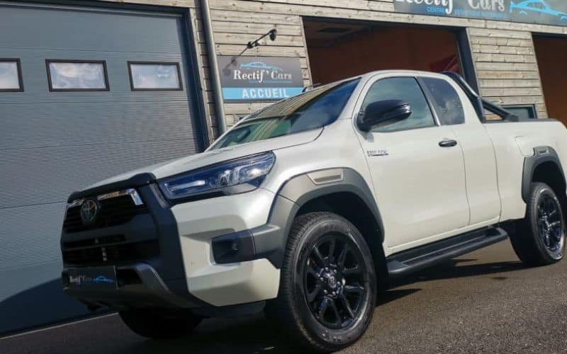 Toyota Hilux : film de protection Sunteck 3 - Rectif'Cars - Bassin d'Arcachon (33)
