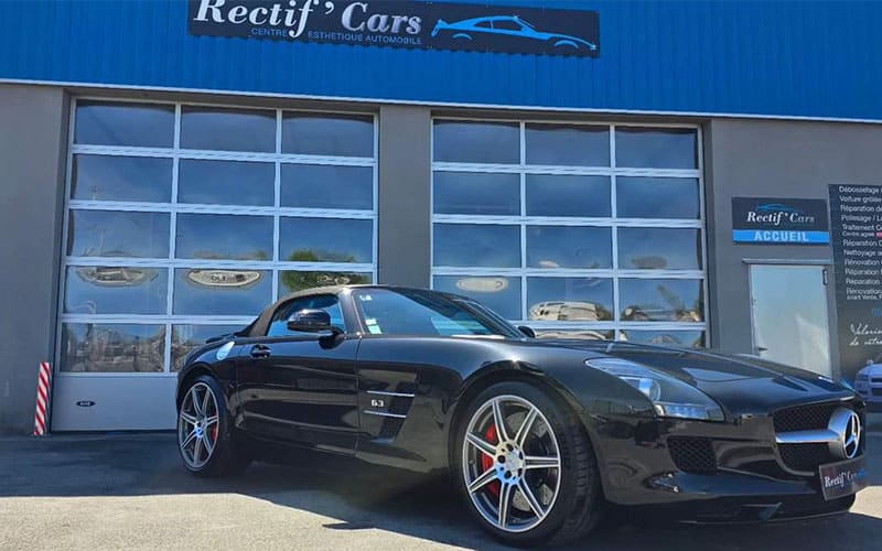Mercedes SLS amg - Rectif'Cars - Bassin d'Arcachon (33)